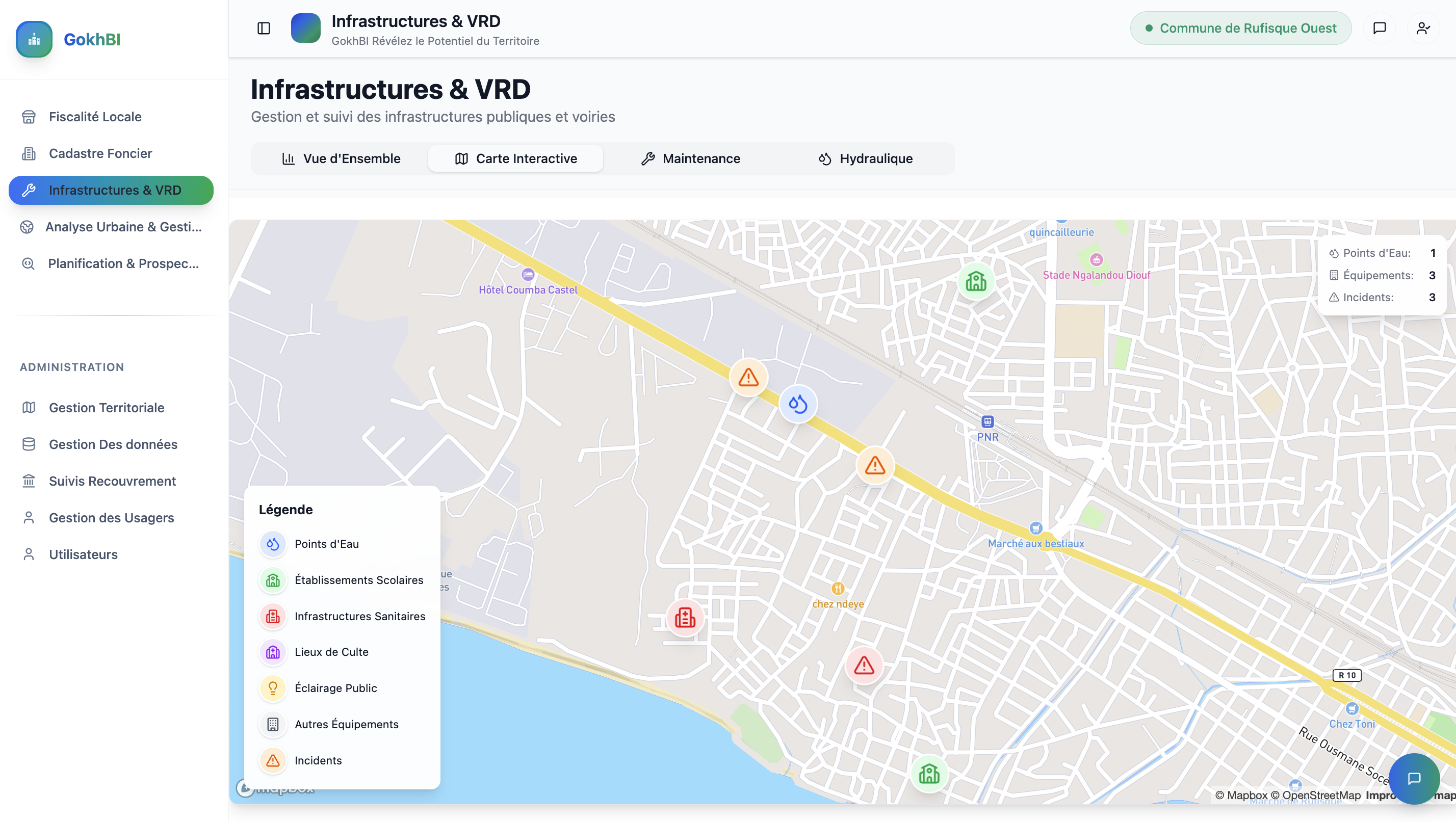 Illustration pour Moniteur d'Infrastructures